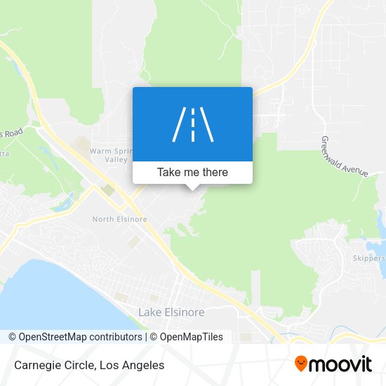 Carnegie Circle map