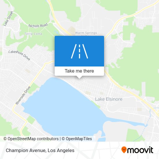 Mapa de Champion Avenue