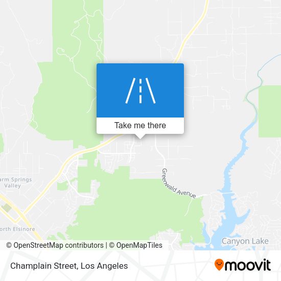 Mapa de Champlain Street