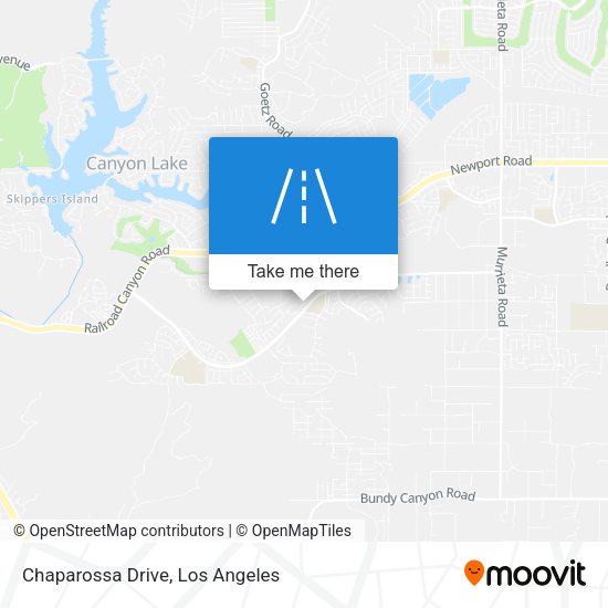 Chaparossa Drive map