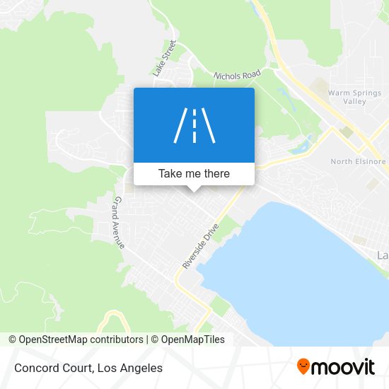 Mapa de Concord Court