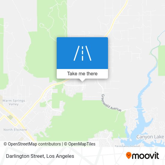 Mapa de Darlington Street