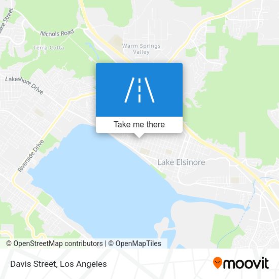 Mapa de Davis Street