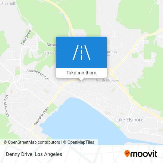 Mapa de Denny Drive