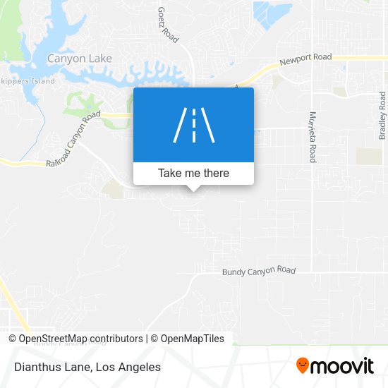 Mapa de Dianthus Lane