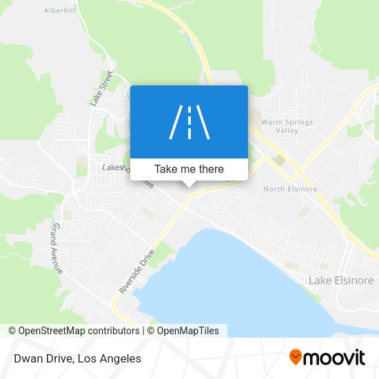 Mapa de Dwan Drive