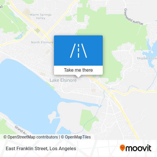 East Franklin Street map