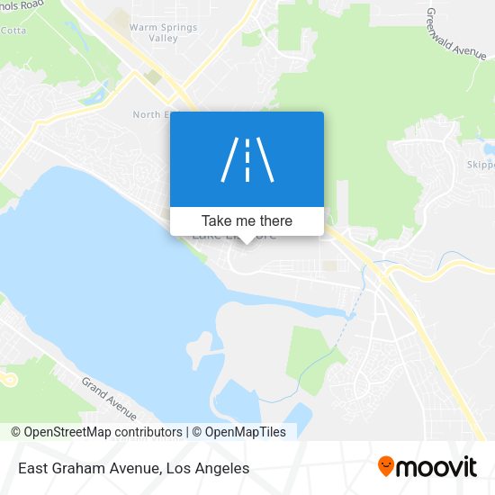 Mapa de East Graham Avenue