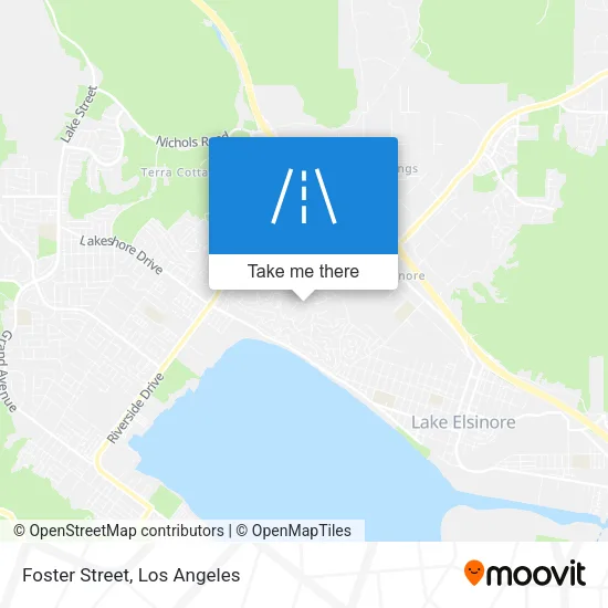Foster Street map