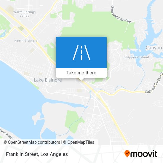 Mapa de Franklin Street