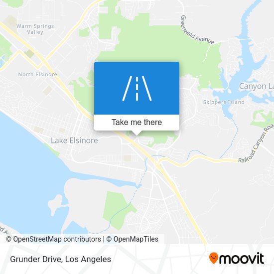 Mapa de Grunder Drive