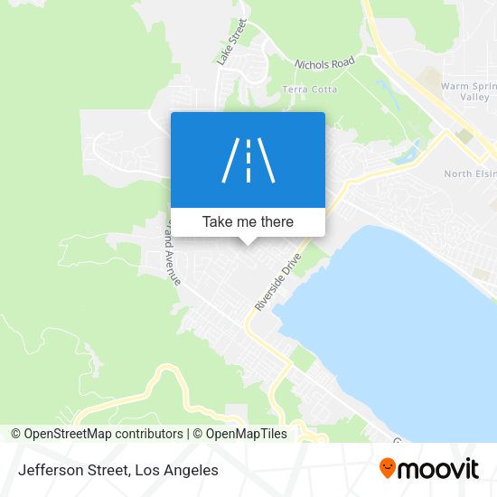 Jefferson Street map