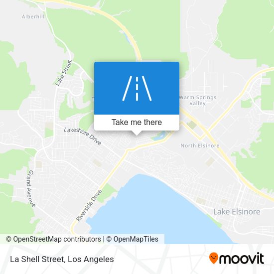 Mapa de La Shell Street