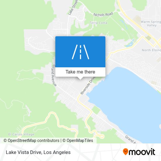 Lake Vista Drive map