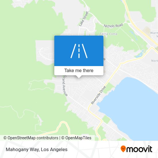 Mapa de Mahogany Way