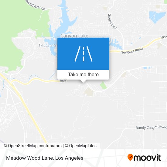 Meadow Wood Lane map