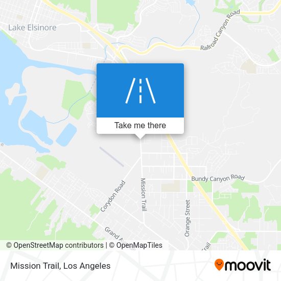 Mapa de Mission Trail