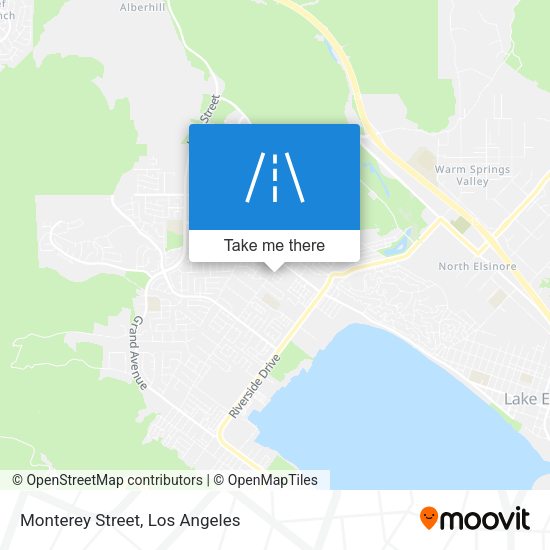 Mapa de Monterey Street