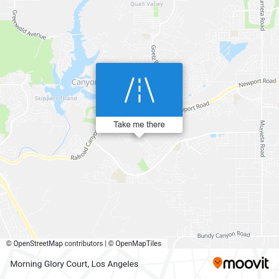 Morning Glory Court map