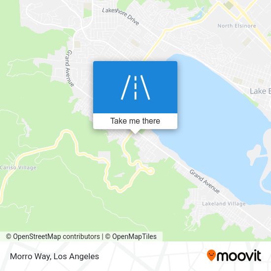 Morro Way map