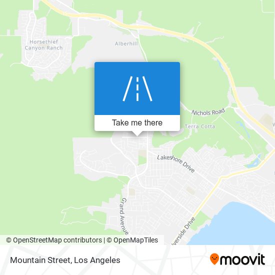 Mapa de Mountain Street