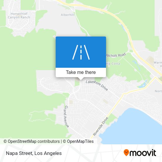 Mapa de Napa Street