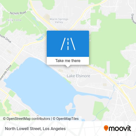 Mapa de North Lowell Street
