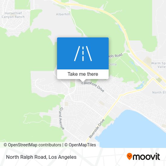 North Ralph Road map