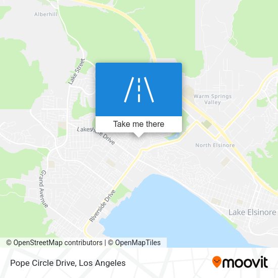 Mapa de Pope Circle Drive