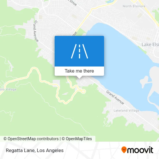 Mapa de Regatta Lane