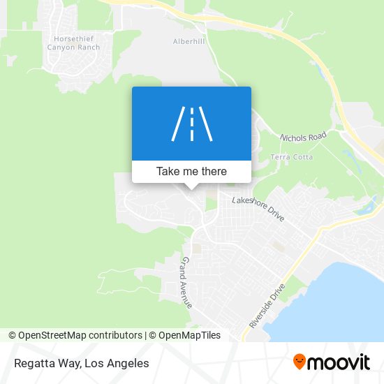 Regatta Way map