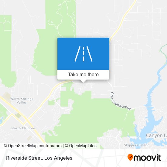 Riverside Street map