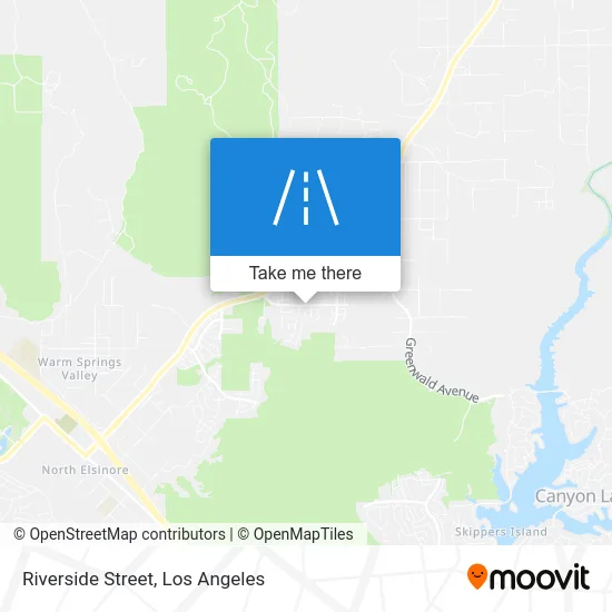 Riverside Street map