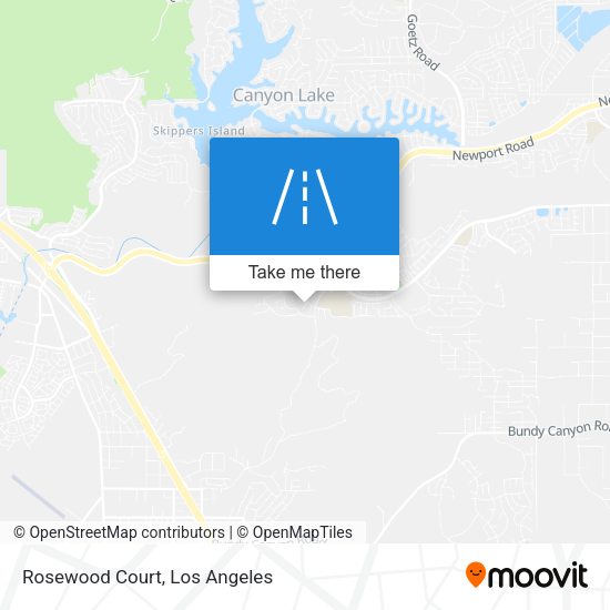 Mapa de Rosewood Court