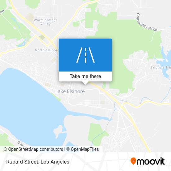 Mapa de Rupard Street