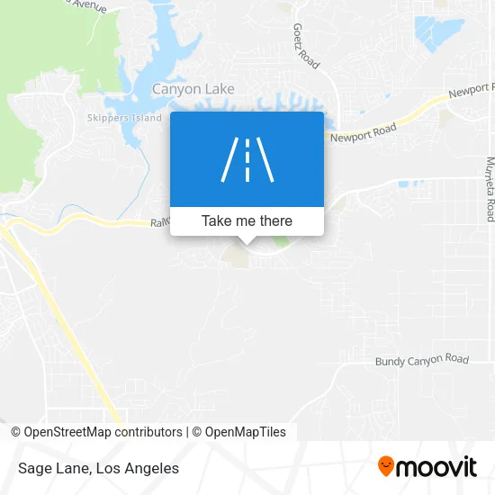 Mapa de Sage Lane