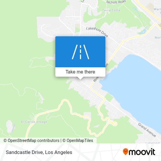Sandcastle Drive map