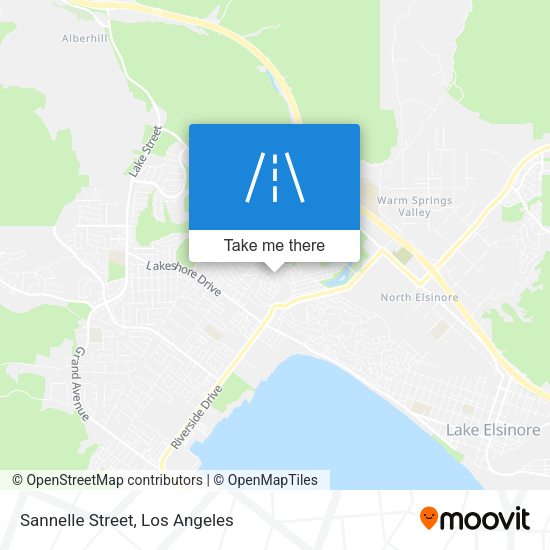 Sannelle Street map