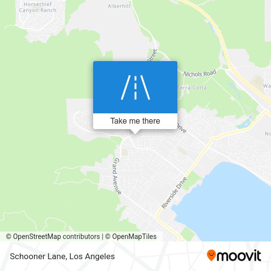 Mapa de Schooner Lane
