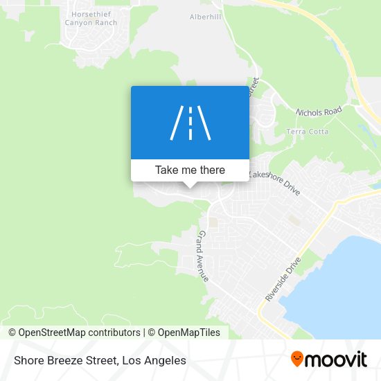 Shore Breeze Street map