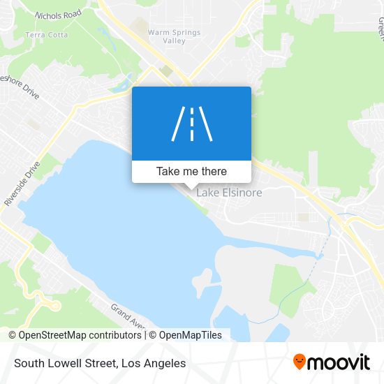 Mapa de South Lowell Street