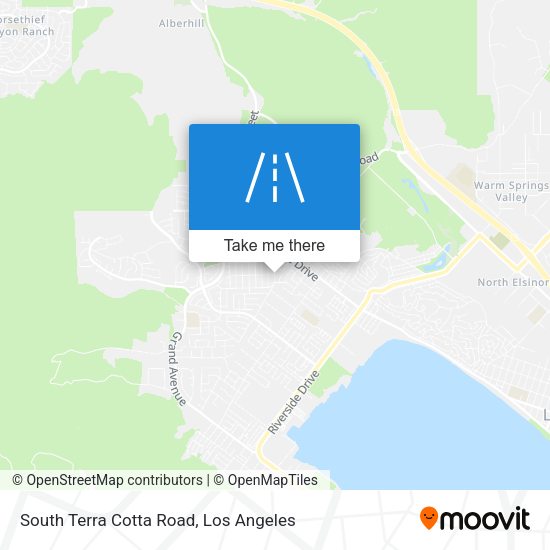 Mapa de South Terra Cotta Road