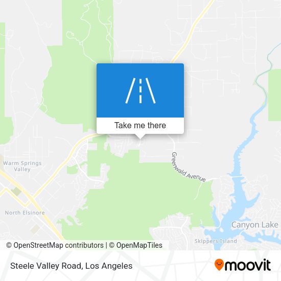 Mapa de Steele Valley Road
