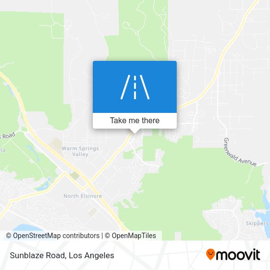 Mapa de Sunblaze Road