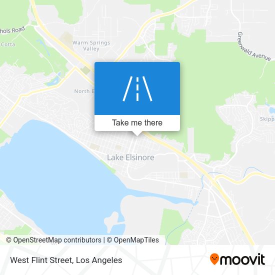 West Flint Street map