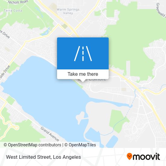 West Limited Street map