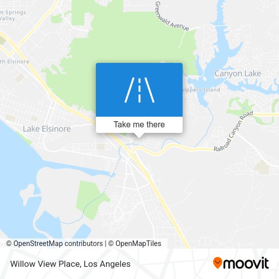 Willow View Place map