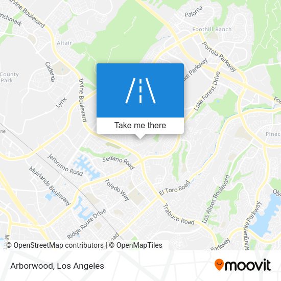Mapa de Arborwood