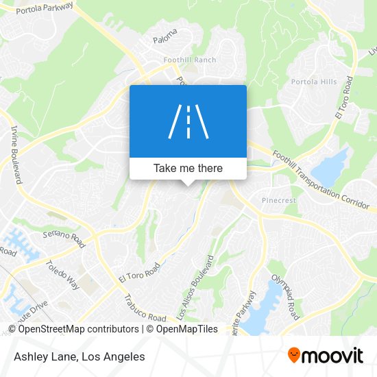 Mapa de Ashley Lane