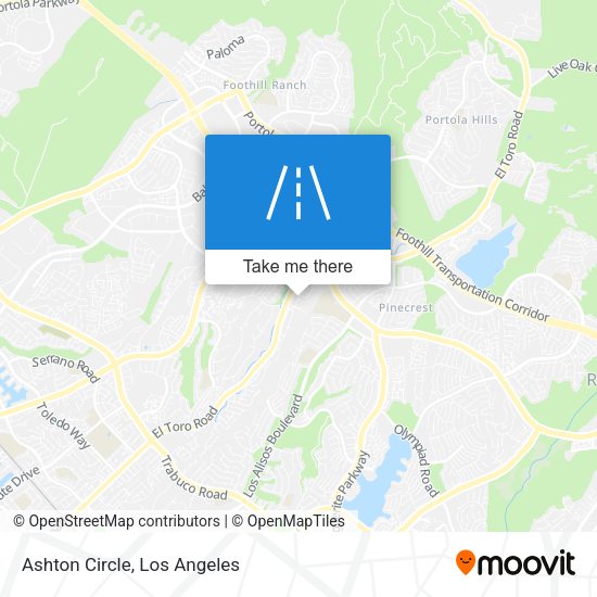 Mapa de Ashton Circle